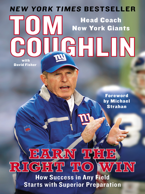 Title details for Earn the Right to Win by Tom Coughlin - Wait list